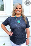 When the Lights Go Out Top - Also in Plus Size
