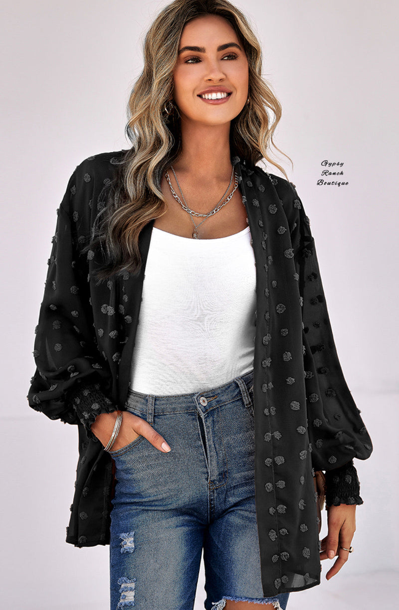 Beckett Black Kimono - Also in Plus Size