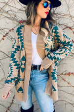 County Road Aztec Cardigan - Also in Plus Size