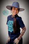 Here For the Party Leopard Mesh Layering Top - Also in Plus Size