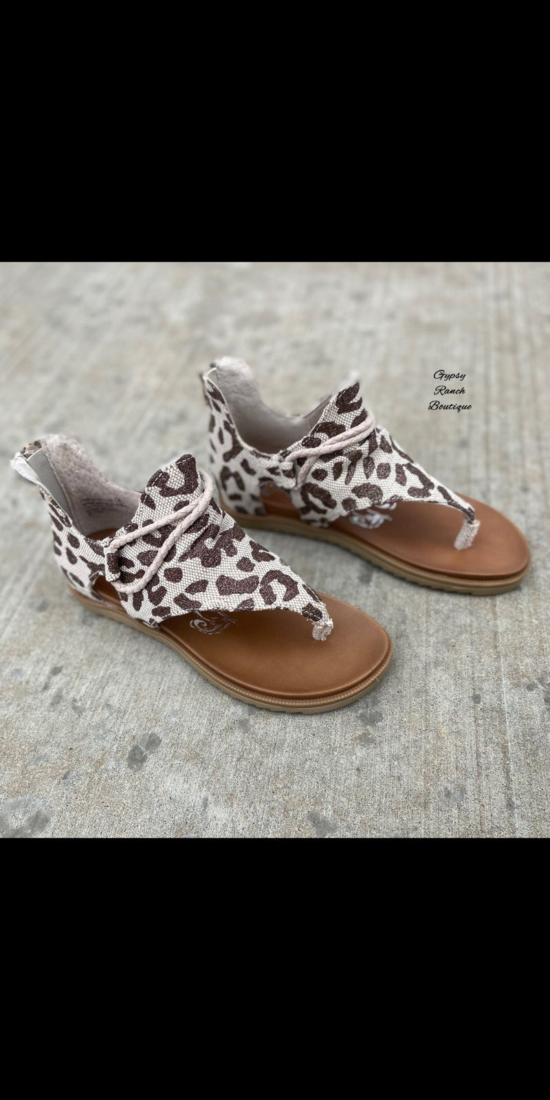 Vegas Bound Sparta Leopard Sandals