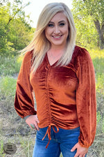 Rustic Twist Top - Also in Plus Size