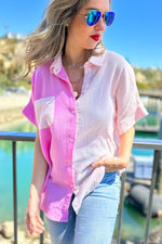 Caldwell Pink Top - Also in Plus Size