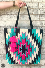 Meet Me in Montana Aztec Purse Tote