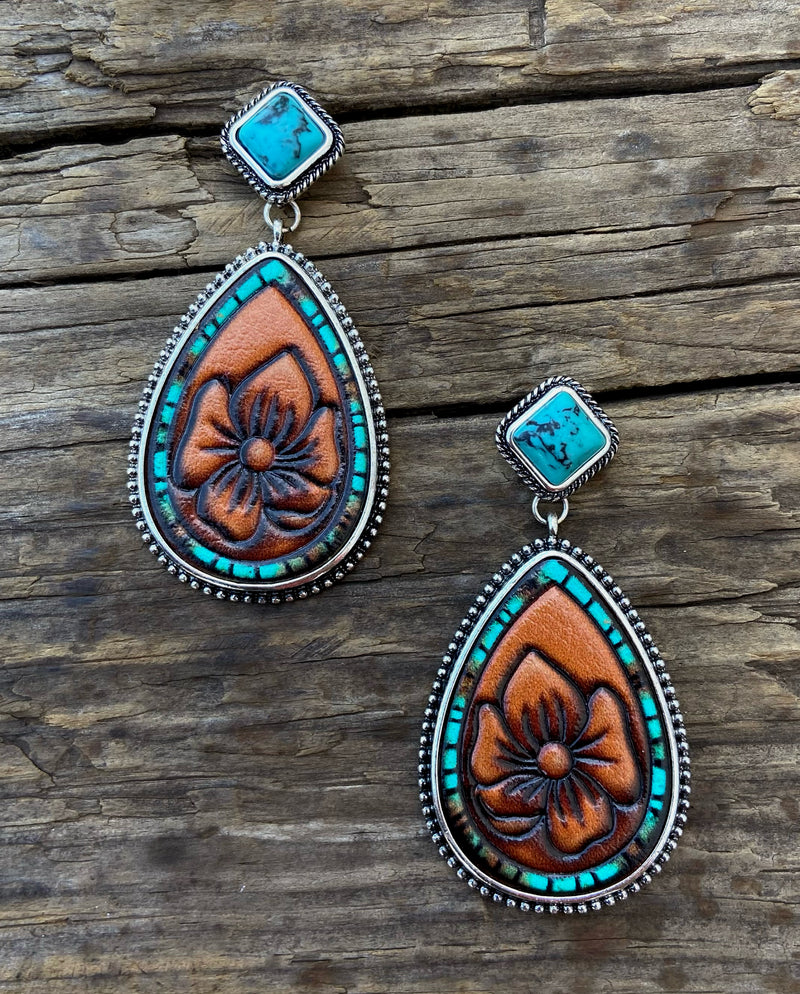 Sunoco Turquoise Earrings