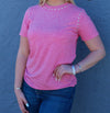 Classic Studded Pink Top - Also in Plus Size