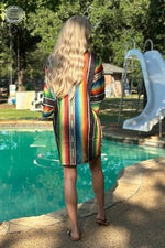 Coahoma Serape Kimono Caridgan - Also in Plus Size