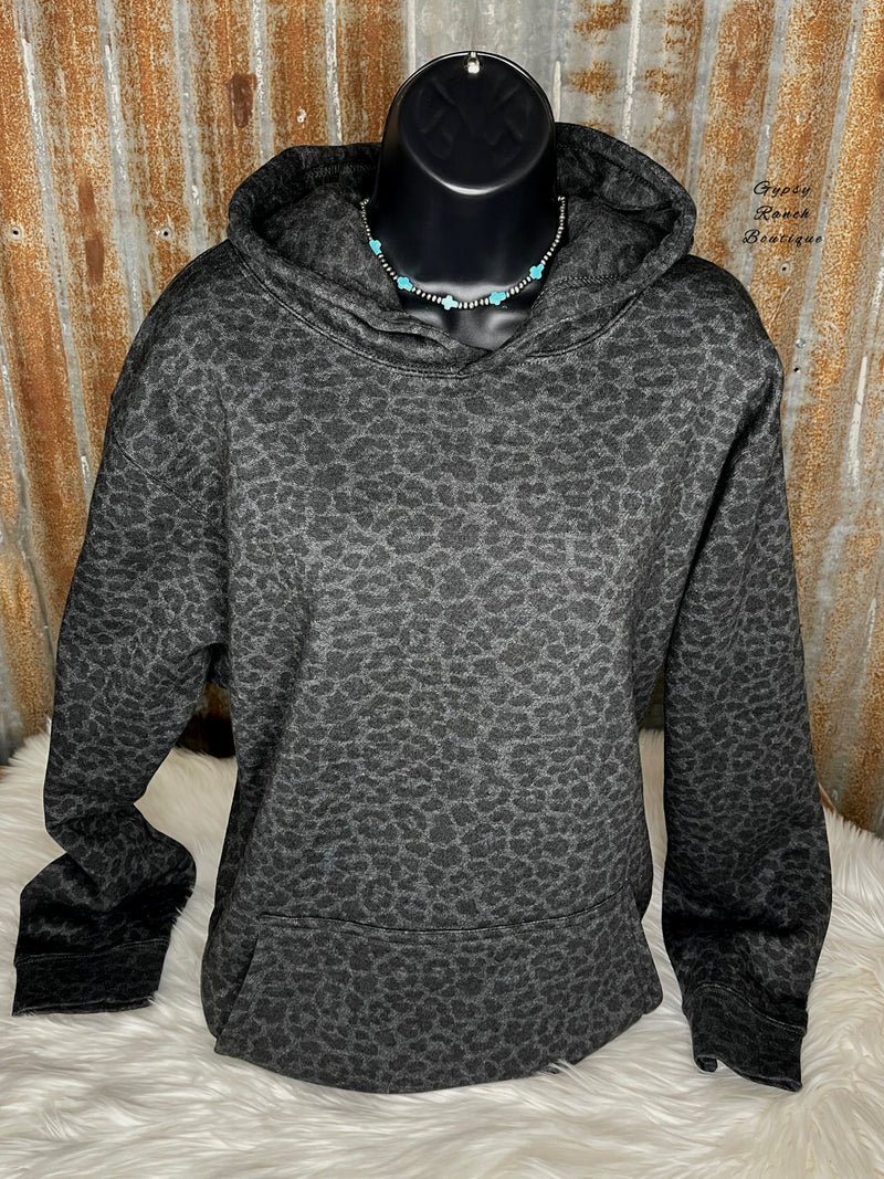 Corlee Leopard Hoodie Top - Also in Plus Size