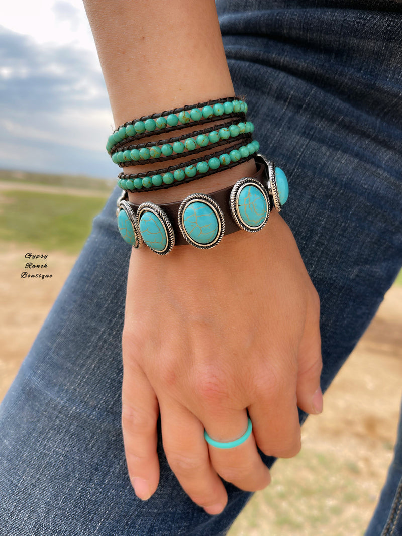 The Round Up Turquoise Bracelet