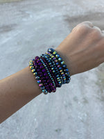 High Stack Iridescent Bracelet Set