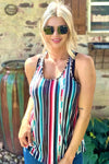 Gulf Coast Serape Tank Top - Also in Plus Size