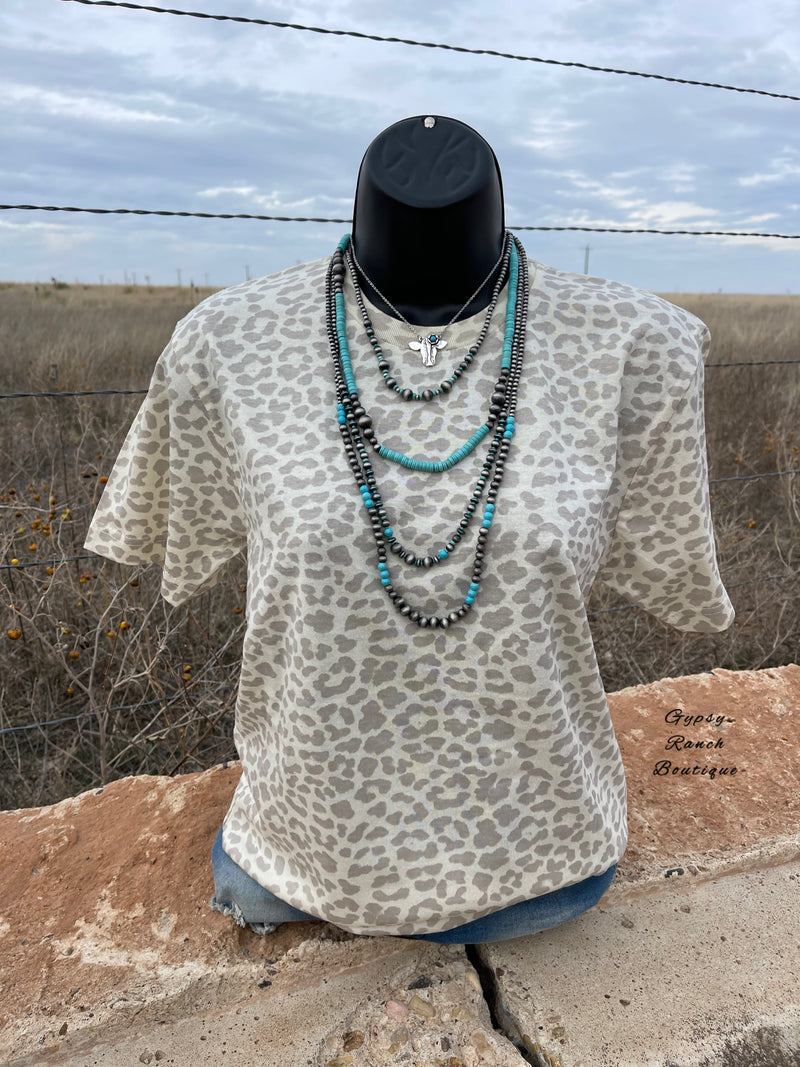 Effortlessly Chic Leopard Tee - Also in Plus Size