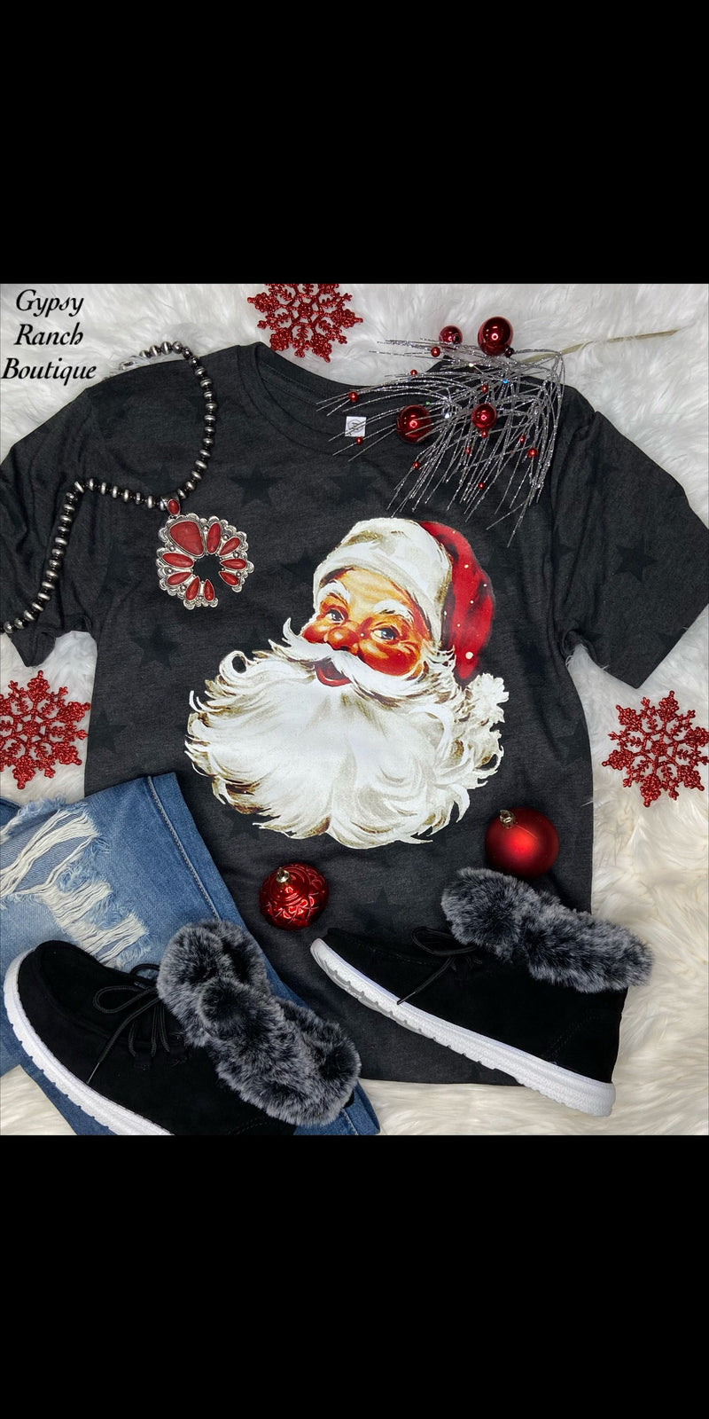 Sassy Santa Tee - Also in Plus Size