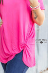 Pink Knotty Top - Also in Plus Size