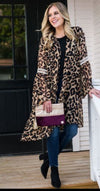 Feelin' Fierce Leopard Kimono Caridgan - Also in Plus Size