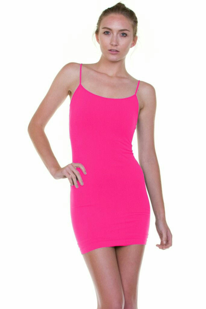 Extra Long Seamless Cami - several colors