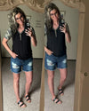 Dell City Distressed Denim Shorts