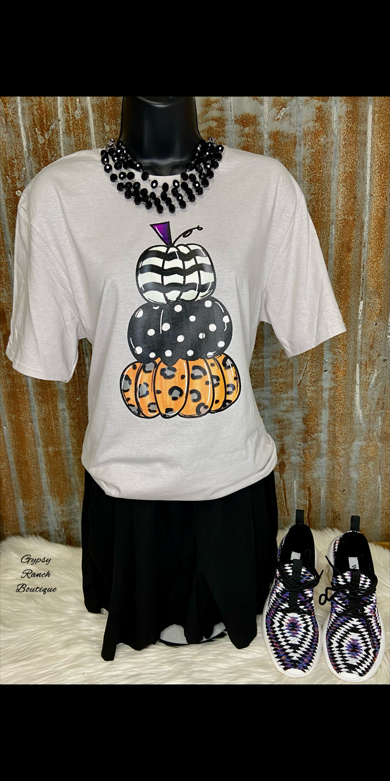 Pumpkin Stack Top - Also in Plus Size