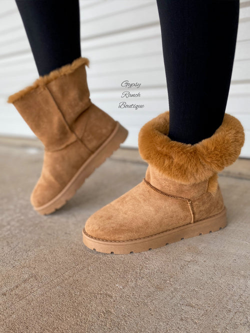 Colorado Tan Fur Boots