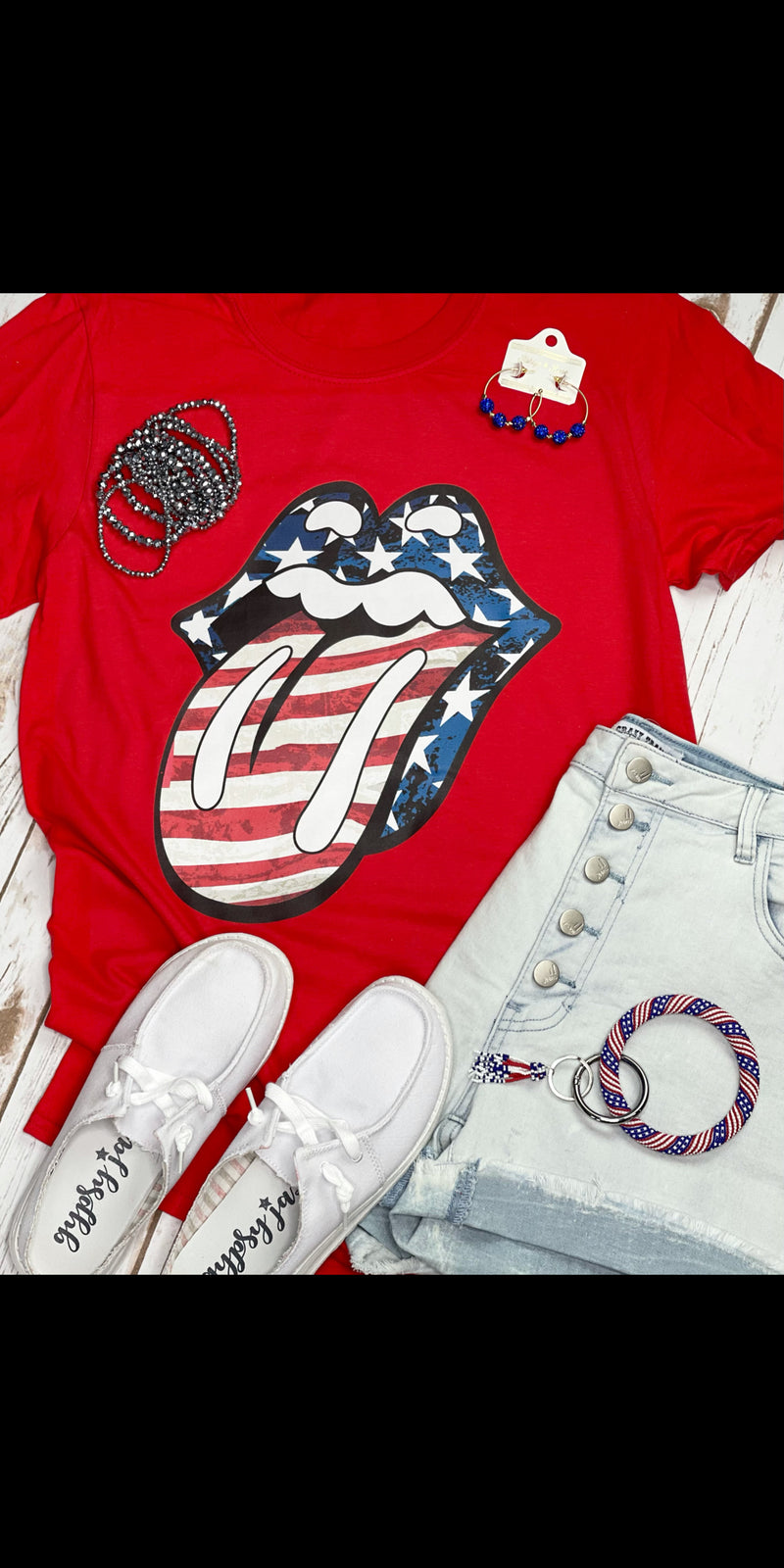 Rock Your Patriotic Top - Also in Plus Size