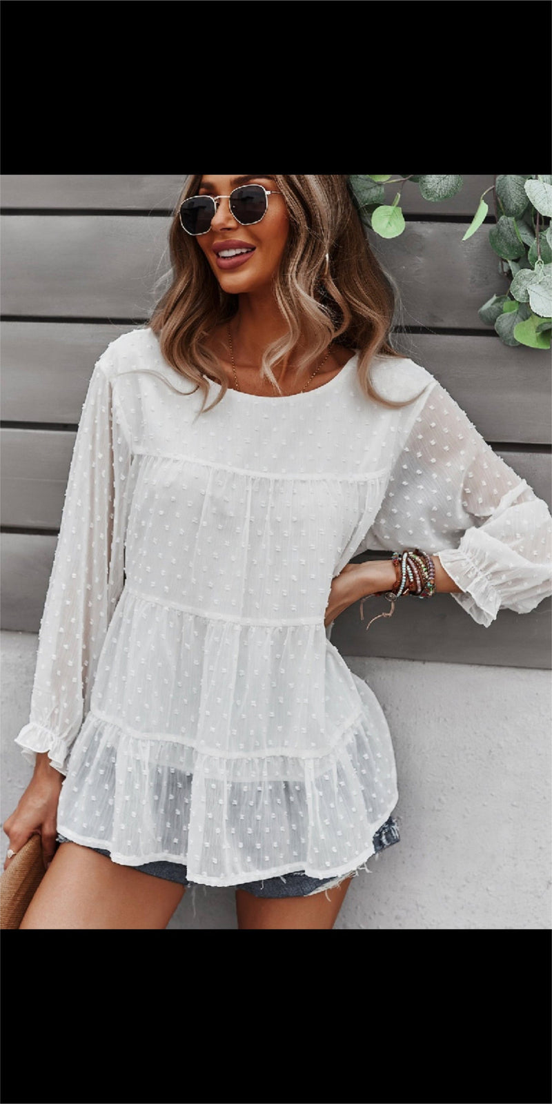 Falling For You White Top