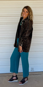 My Favorite Teal Pants - Also in Plus Size