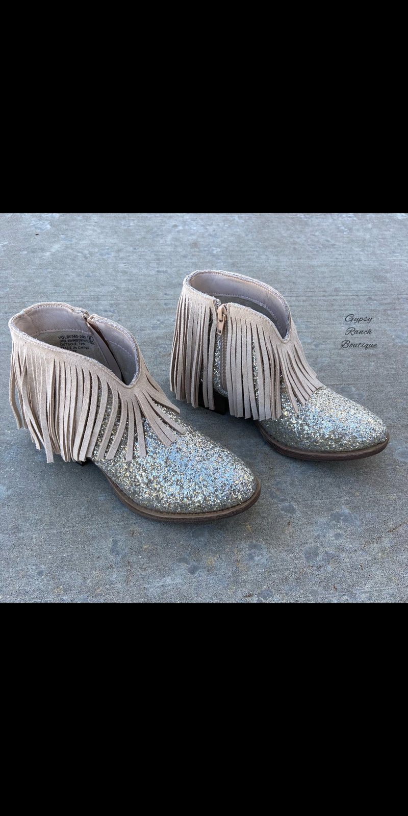 Sequoia Bling & Fringe Bootie