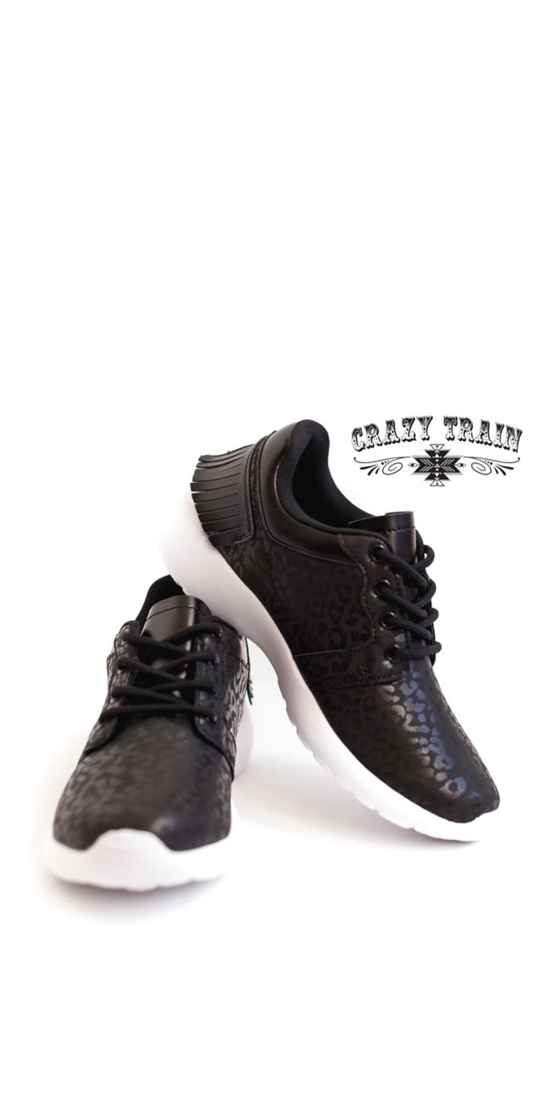 Black Cadillac Leopard Kicks