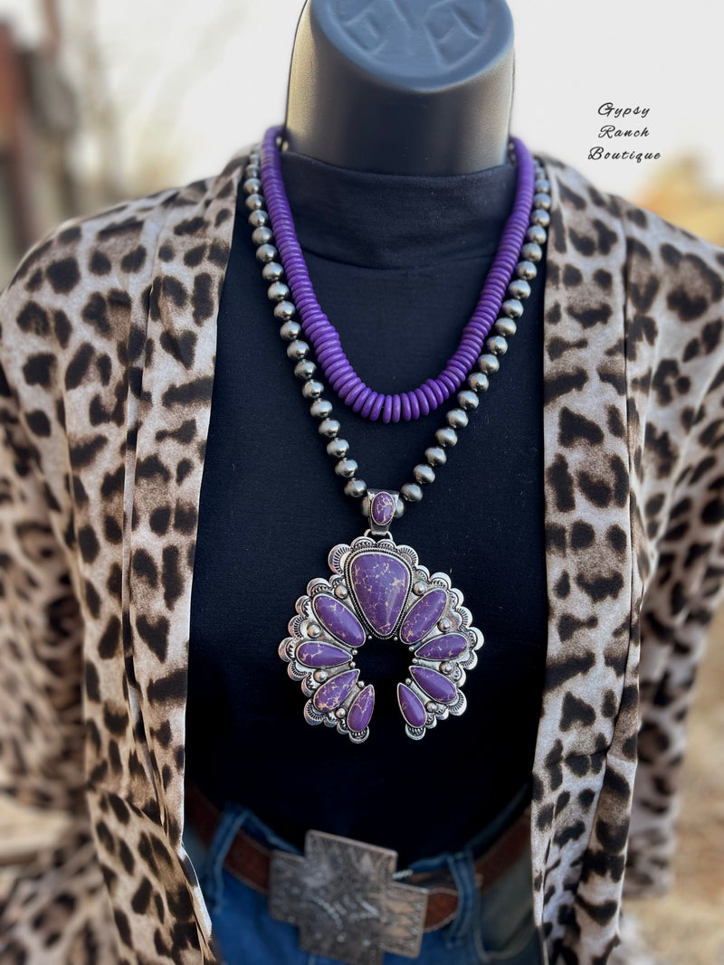 Portland Purple Solid Necklace