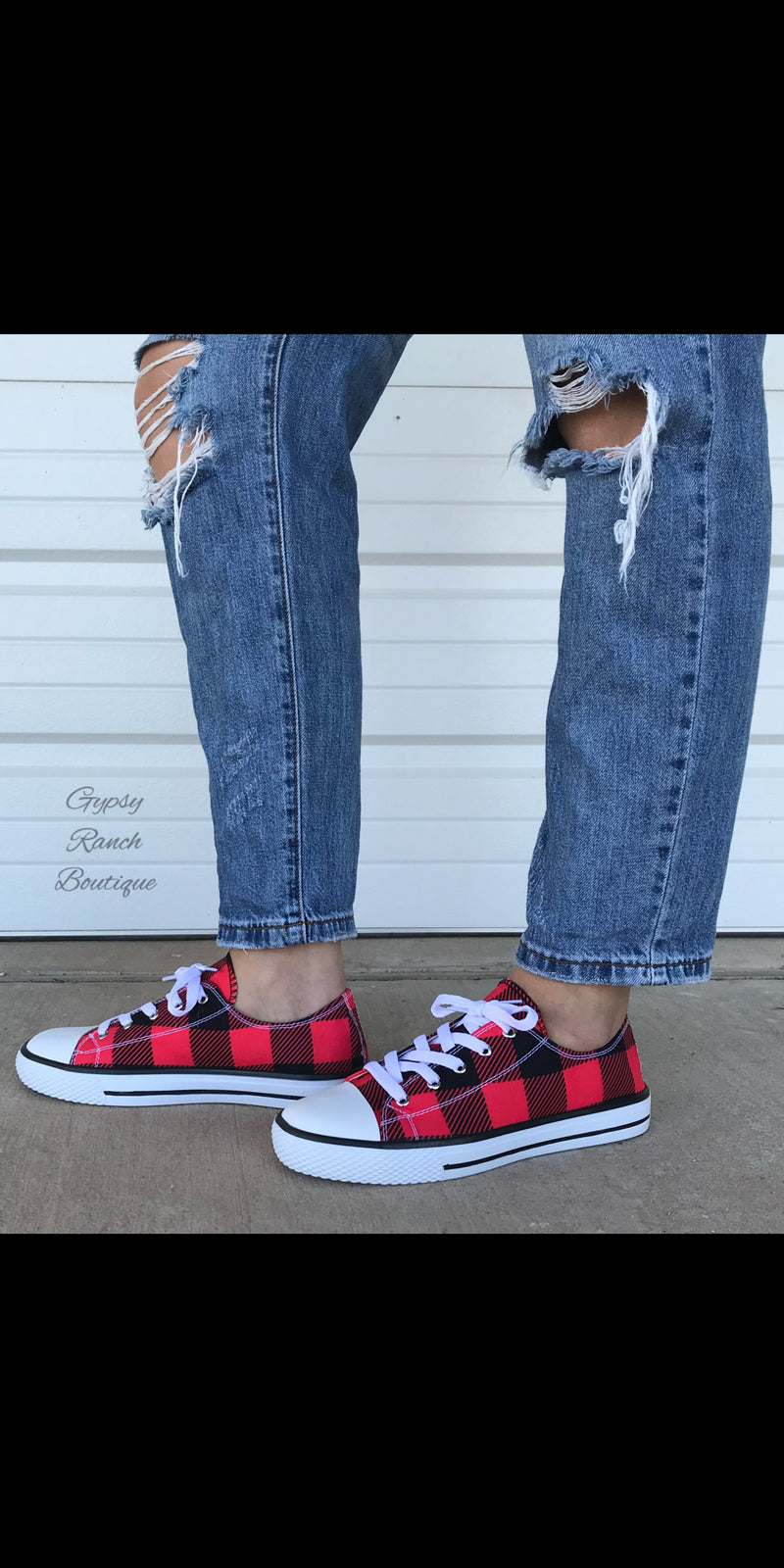 Tuscaloosa Buffalo Plaid Shoes