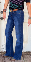Texline Wide Leg Jeans - Also in Plus Size