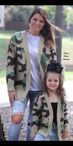 Ballard Camo Mommy & Me Cardigan