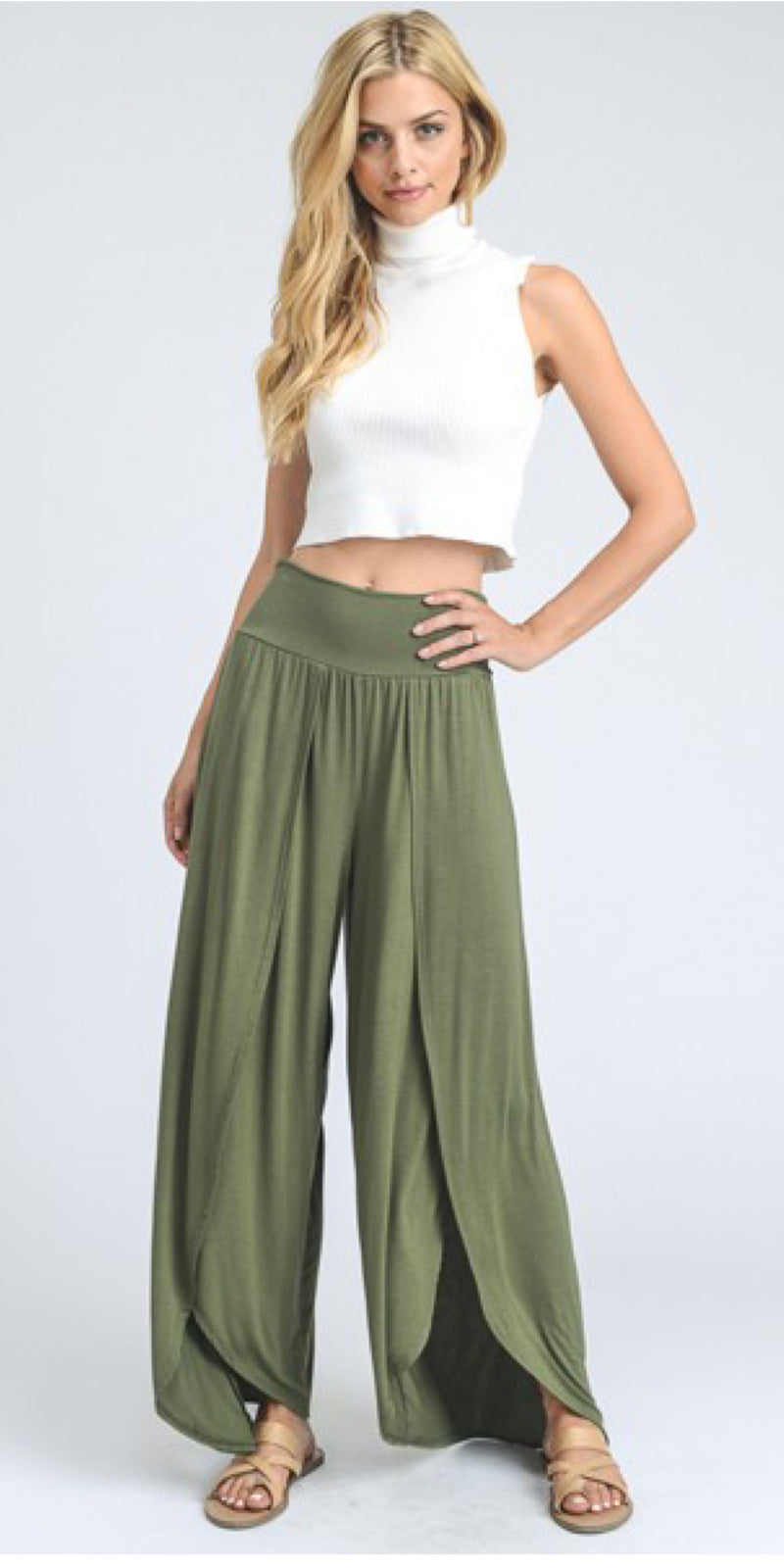 What the Future Holds Olive Pants