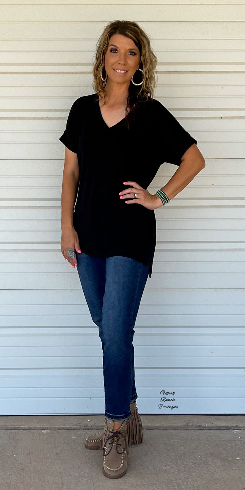 Haven Black Top - Also in Plus Size