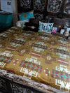 El Rancho Tan SOFT Queen Size Reversible Blanket
