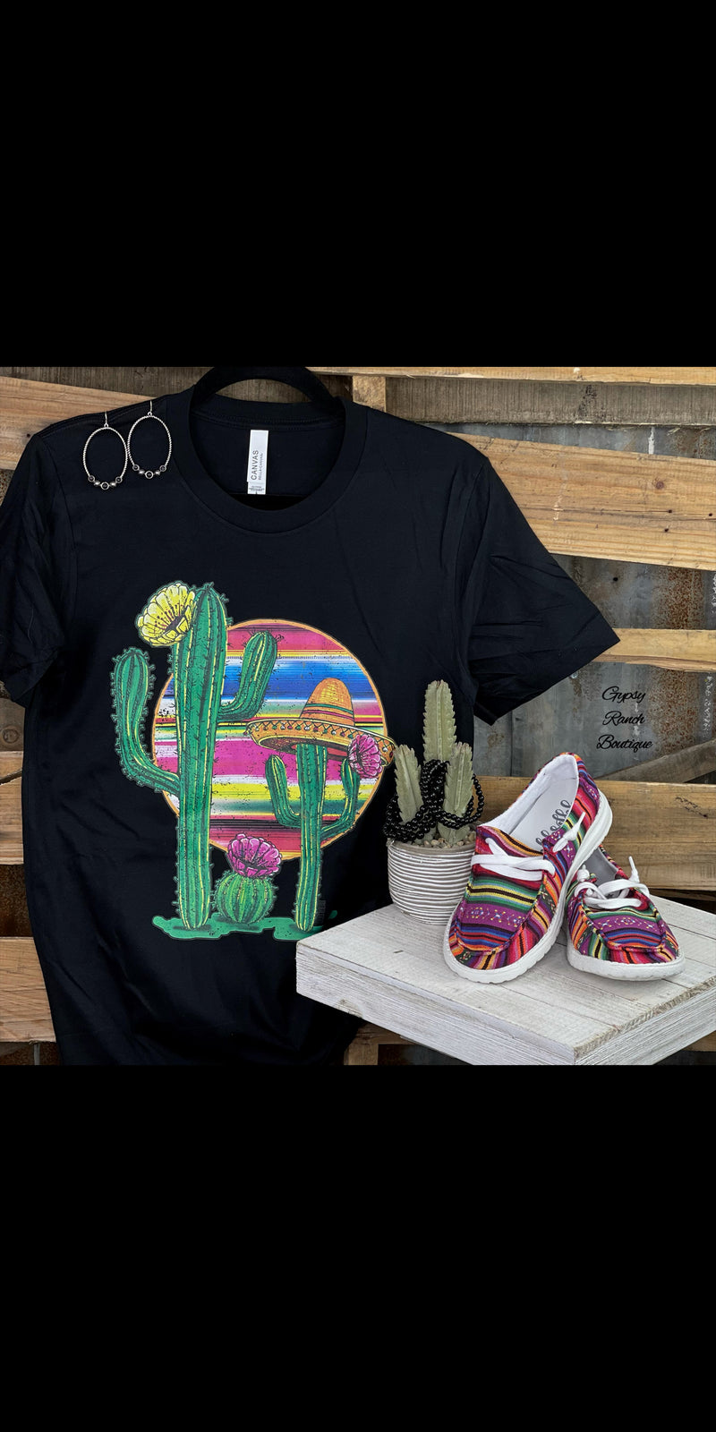 Cactus Serenade Top - Also in Plus Size
