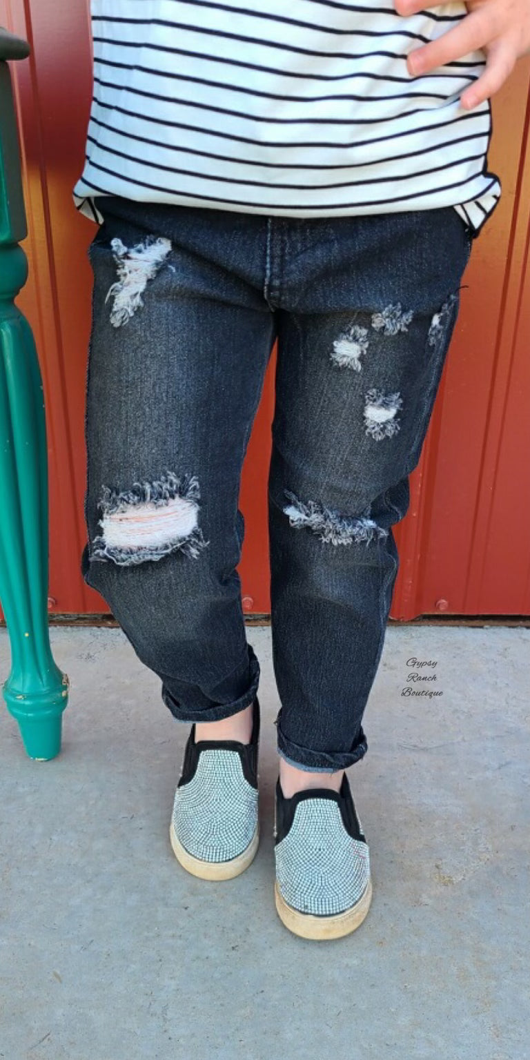 Madelyn Distressed Kids Jeans