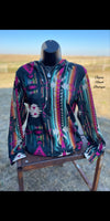 Jansen Tribal Pullover Top  - Also in Plus Size