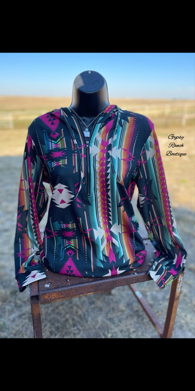 Jansen Tribal Pullover Top  - Also in Plus Size