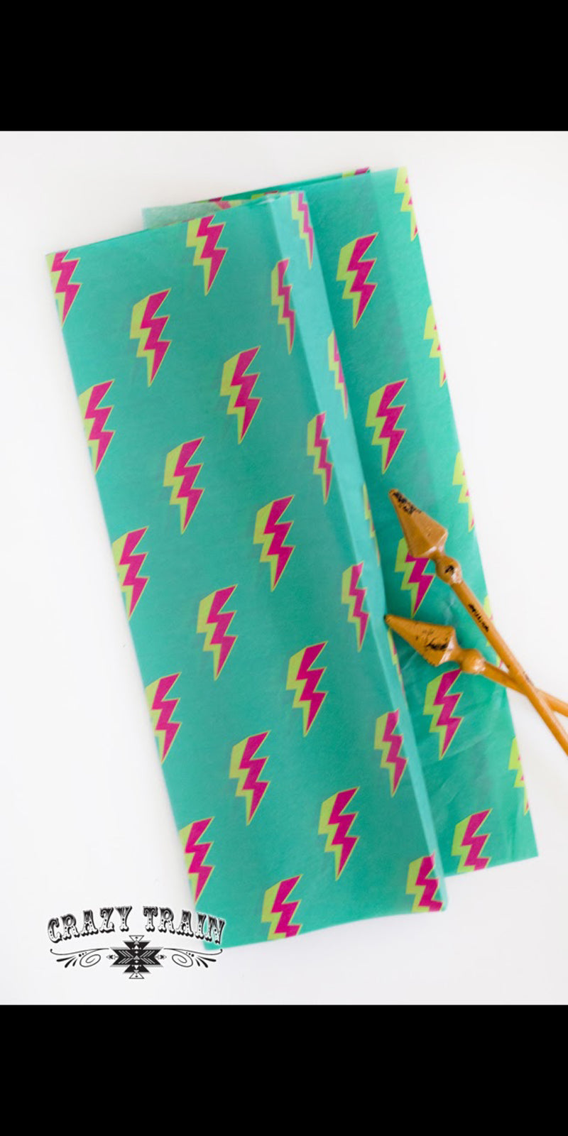 Lightning Bolt Tissue Paper