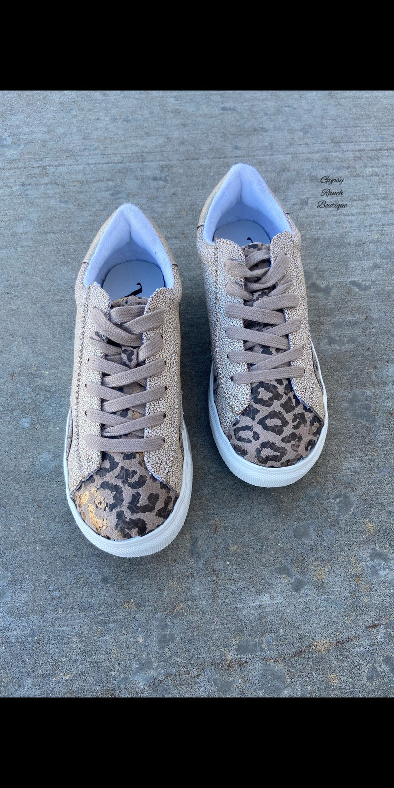 Timeless Twist Leather Leopard Gypsy Jazz Shoes
