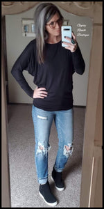 My Go To Basic Dolman Top