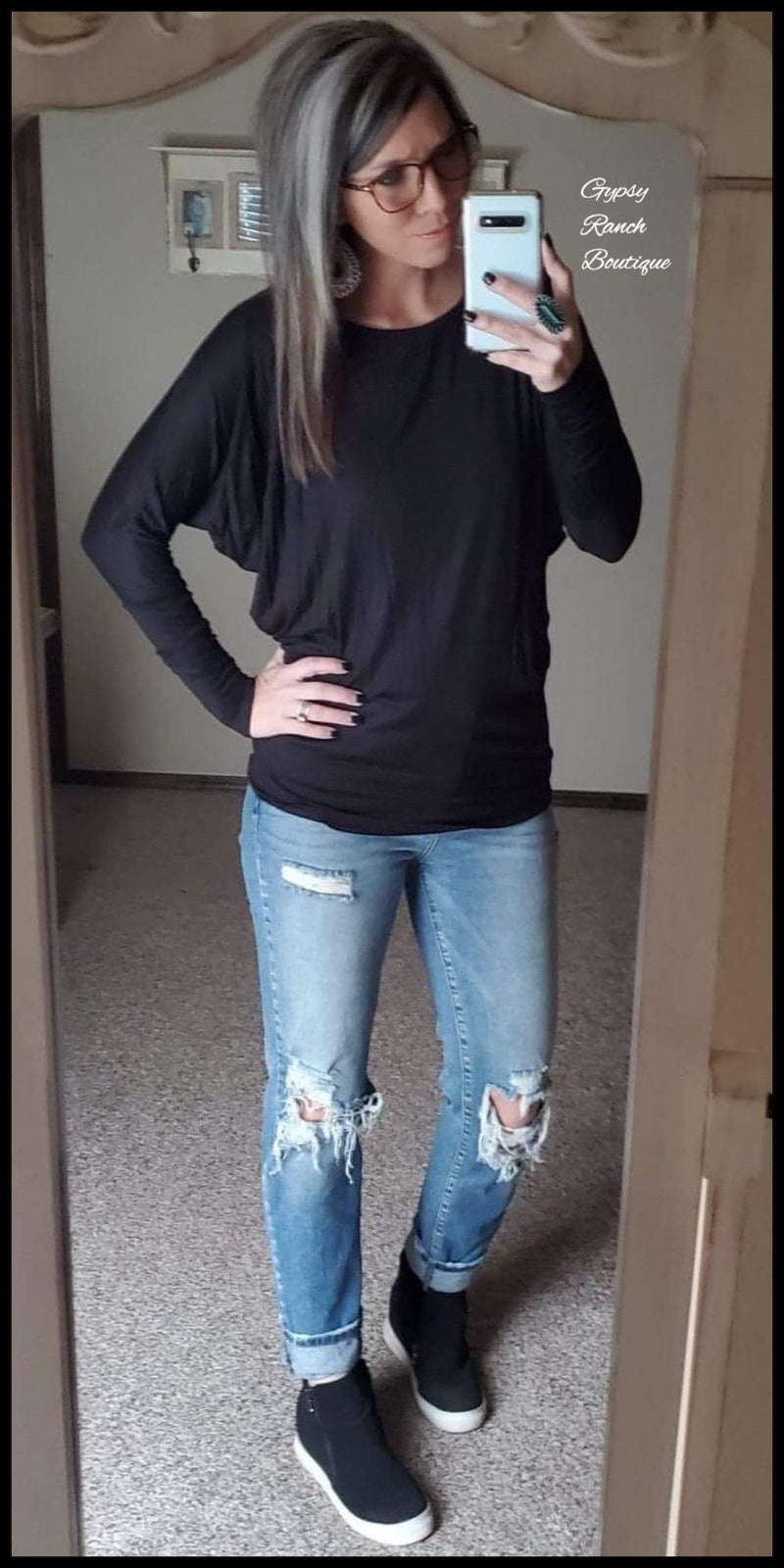My Go To Basic Dolman Top