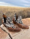 The Stockyard Cowhide Tooled Leather Boots