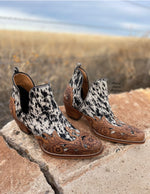 The Stockyard Cowhide Tooled Leather Boots