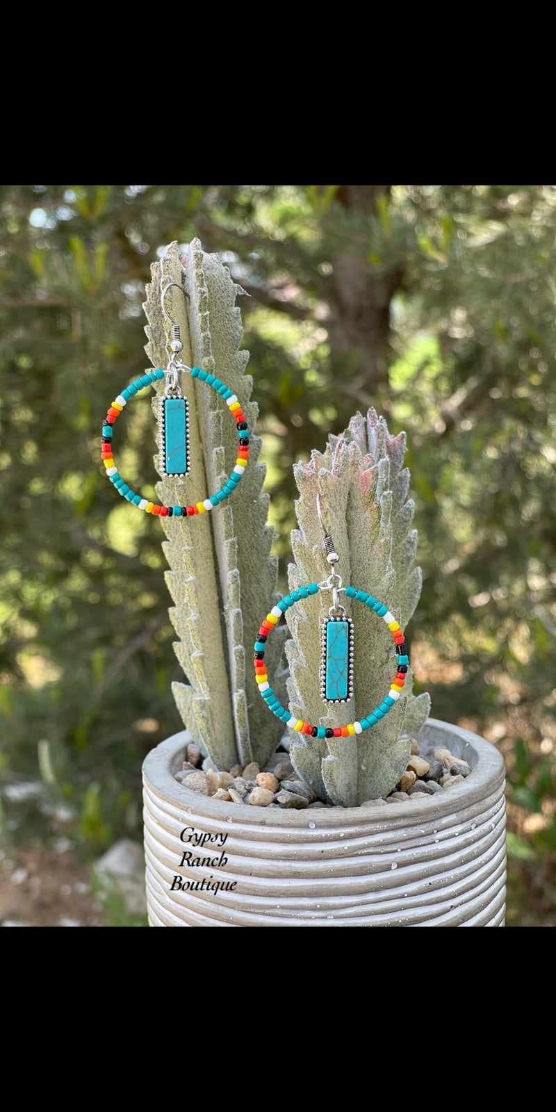 Santa Fe Beaded Earrings