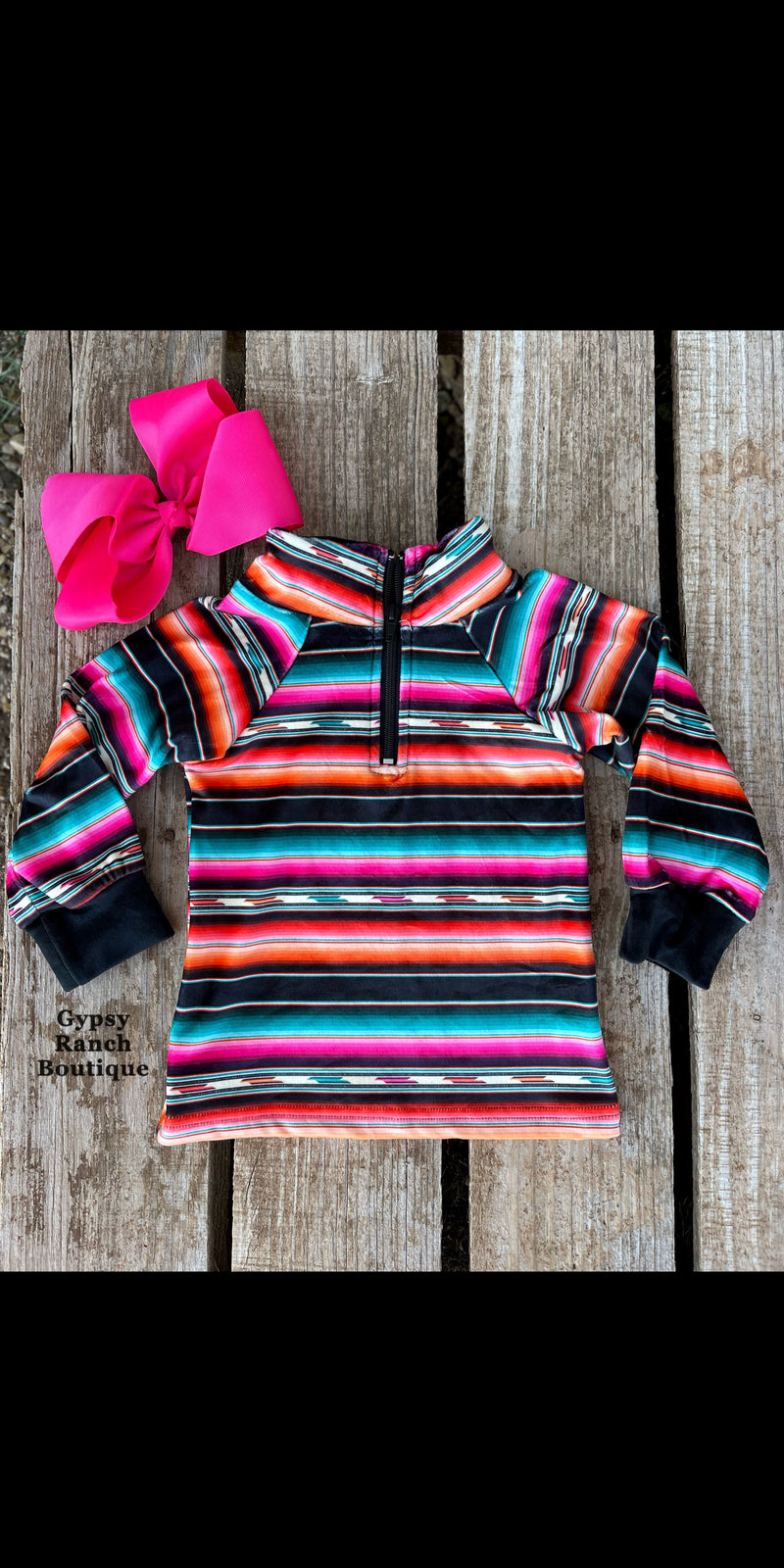 Kids Lennox SOFT Serape Pullover Top