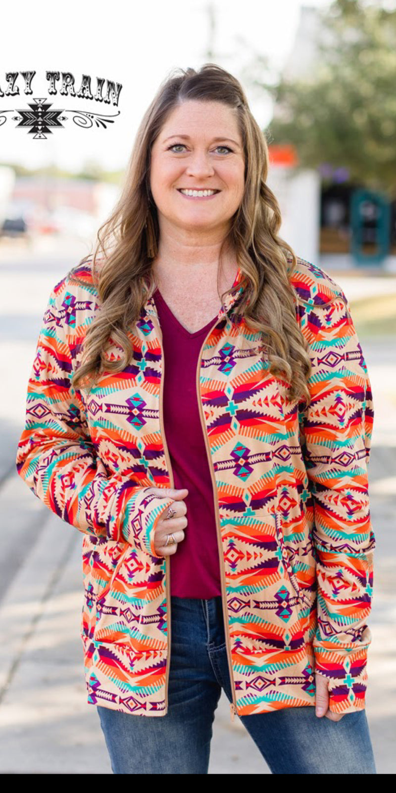 Indian Outlaw Lightweight Jacket - Also in Plus Size