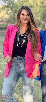 Bristen Pink Blazer