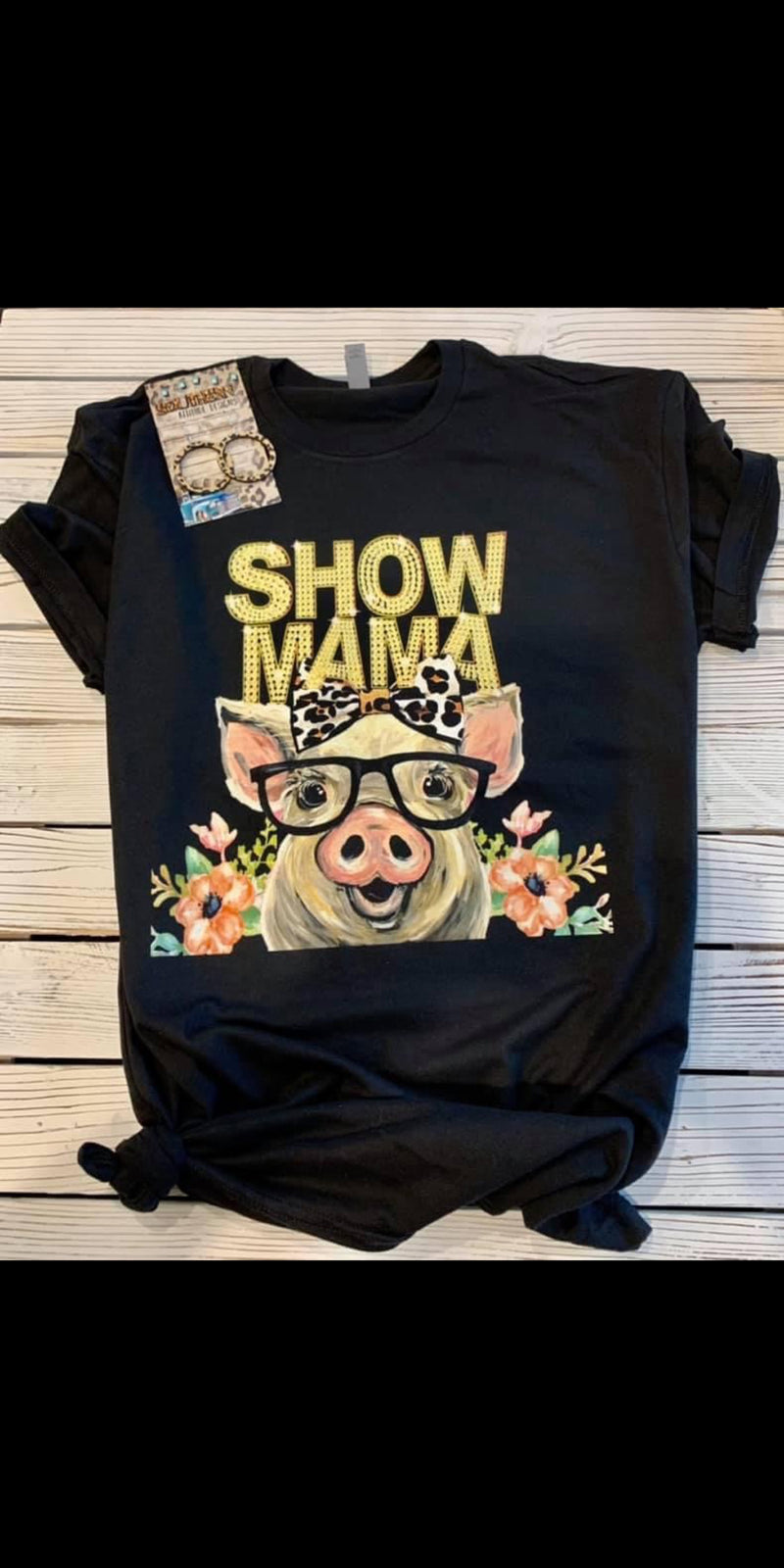 Show Mom Piggy Top - Also in Plus Size